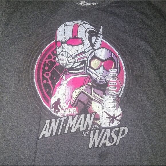 Ant Man & The Wasp Graphic TShirt Size XXL NEW - Picture 1 of 3